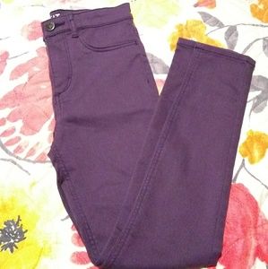 H&M Purple skinny jeans 🍦